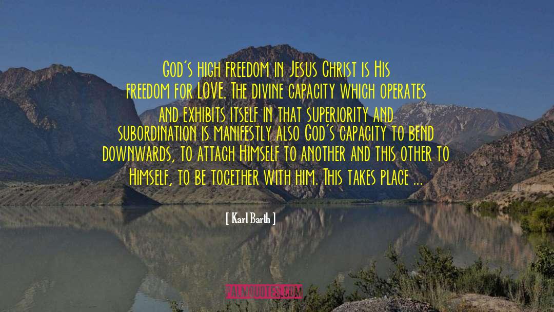 Freedom To Read quotes by Karl Barth