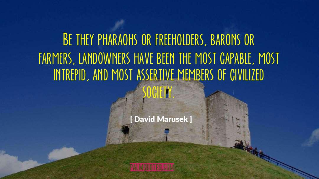 Freeholders Gloucester quotes by David Marusek