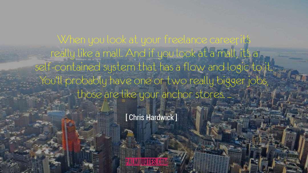 Freelance Bookkeeper quotes by Chris Hardwick