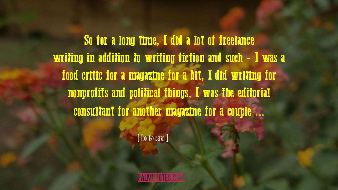 Freelance quotes by Tod Goldberg