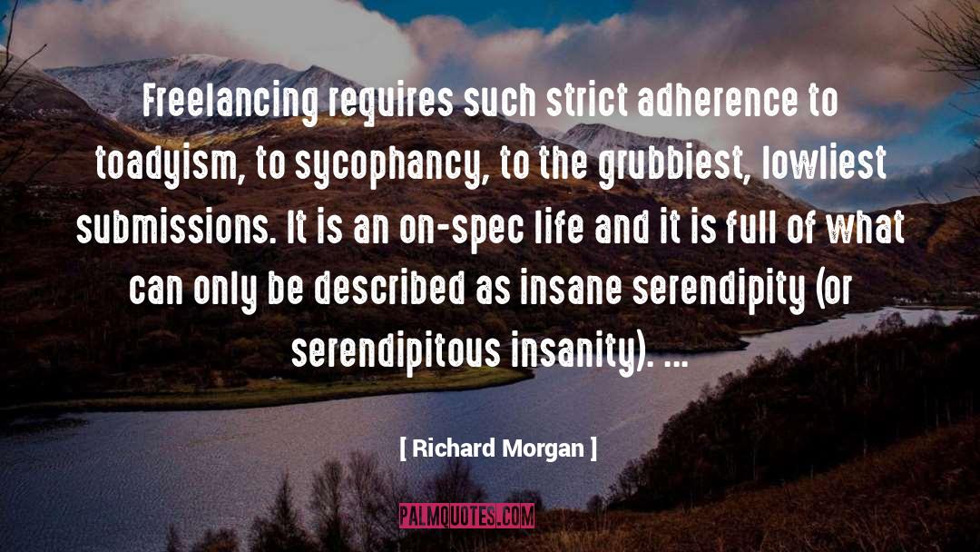 Freelancing quotes by Richard Morgan