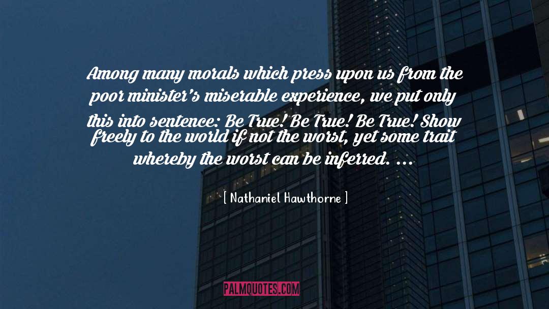 Freely Translated quotes by Nathaniel Hawthorne