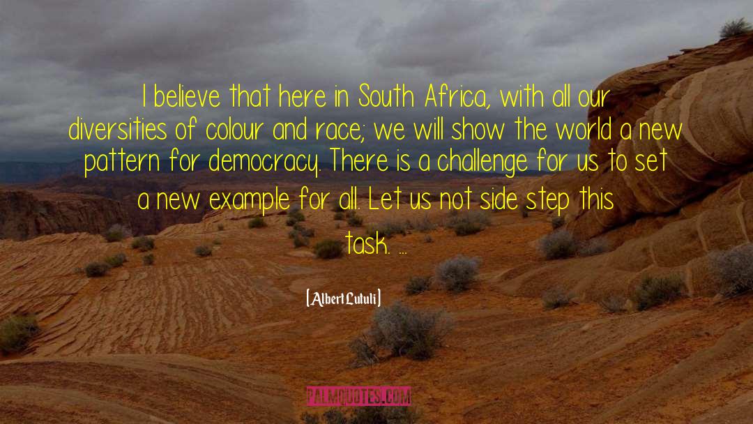 Freemasons In South Africa quotes by Albert Lutuli