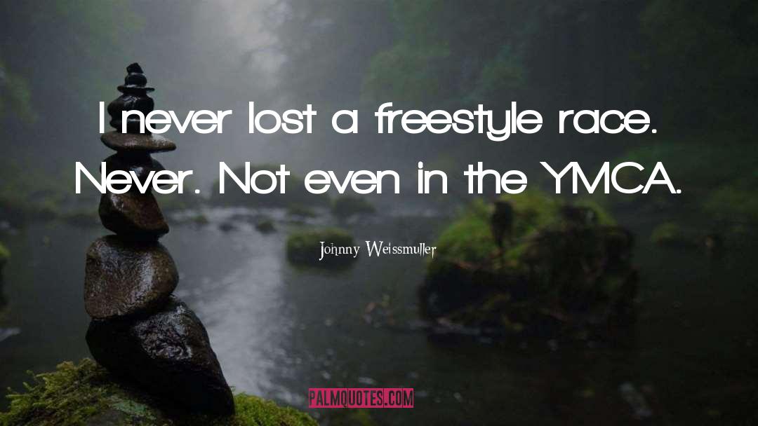 Freestyle quotes by Johnny Weissmuller