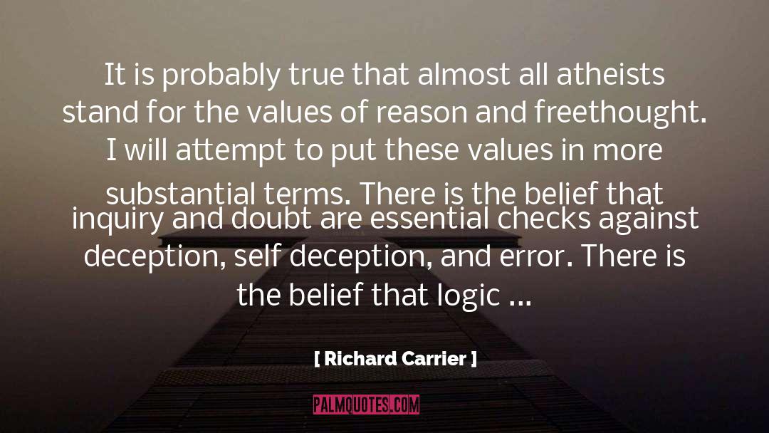 Freethought quotes by Richard Carrier