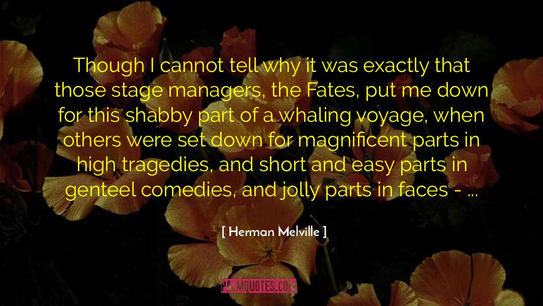 Freewill quotes by Herman Melville