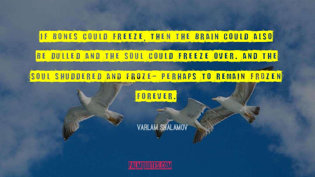 Freeze quotes by Varlam Shalamov