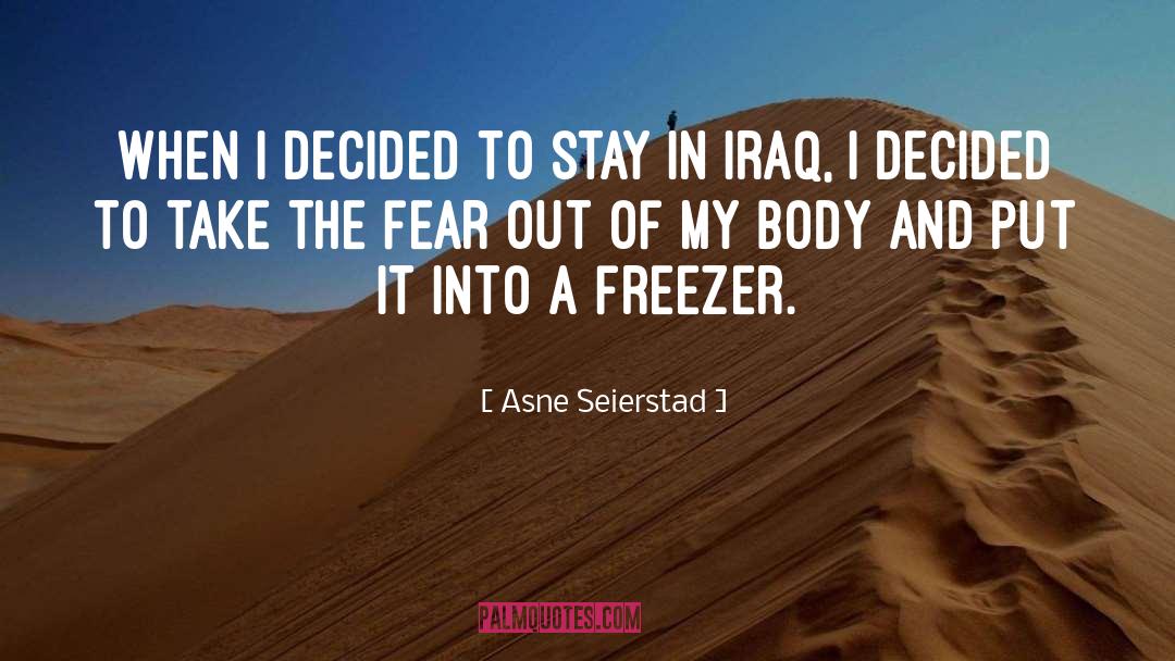 Freezer quotes by Asne Seierstad