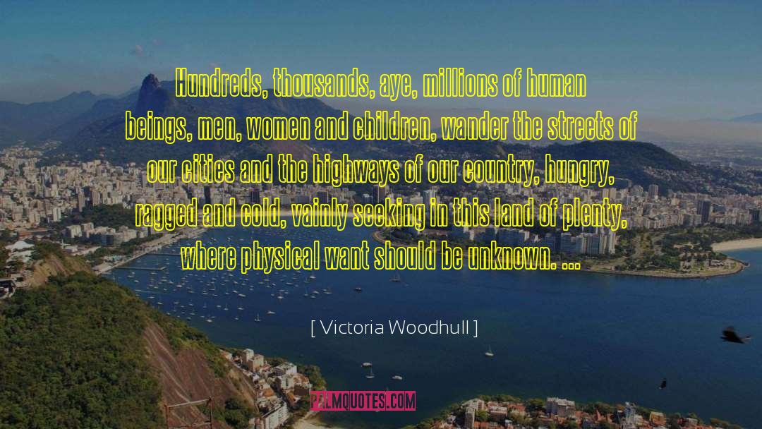 Freezing Cold quotes by Victoria Woodhull