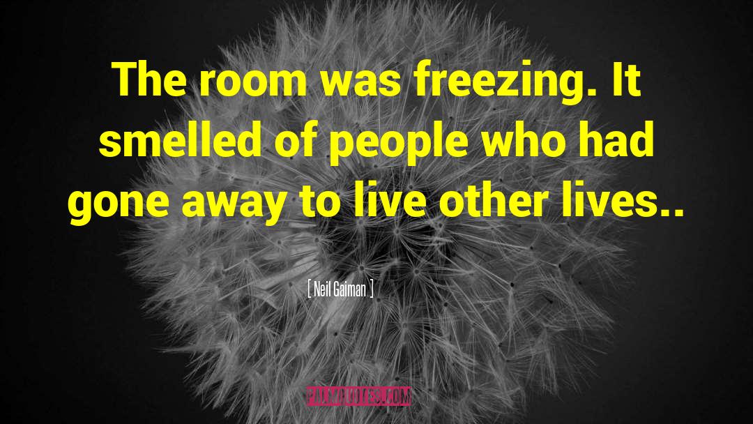 Freezing Cold quotes by Neil Gaiman