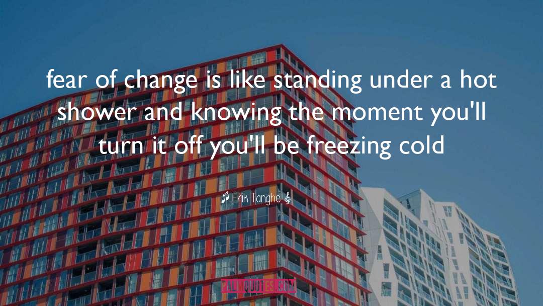 Freezing quotes by Erik Tanghe