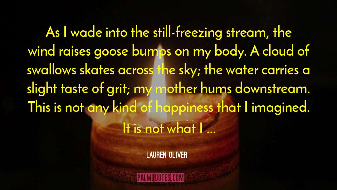 Freezing quotes by Lauren Oliver