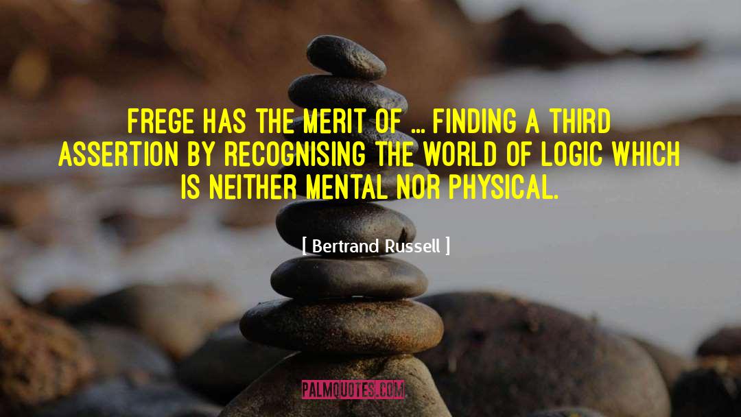 Frege quotes by Bertrand Russell