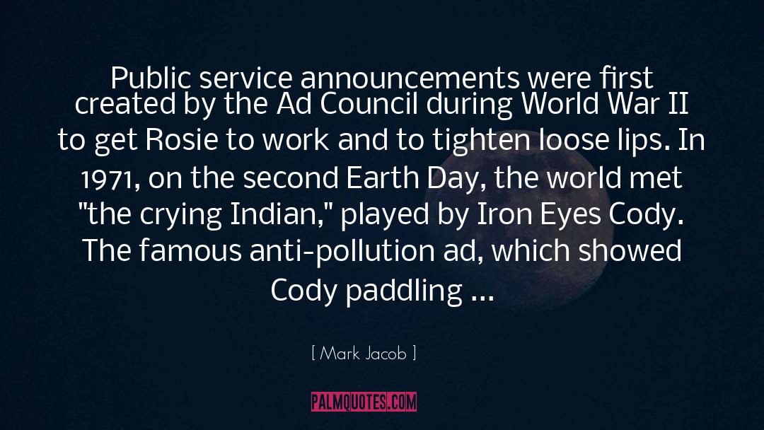 French And Indian War quotes by Mark Jacob