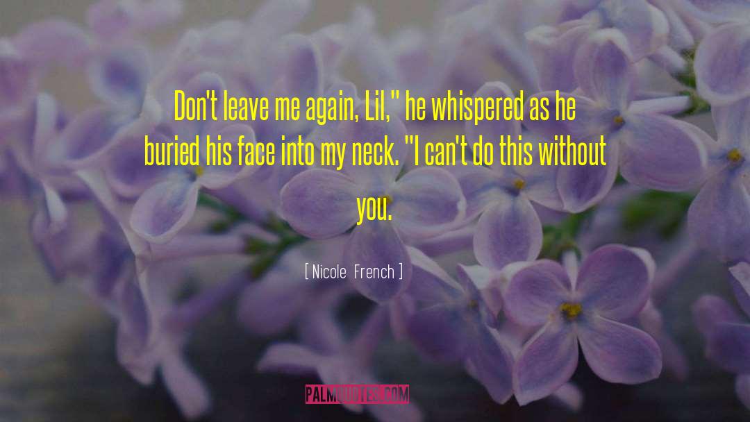 French Colonial quotes by Nicole  French