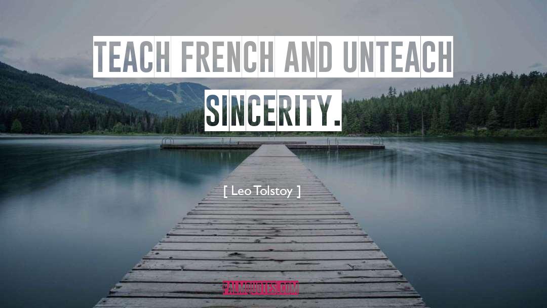 French Fashion quotes by Leo Tolstoy