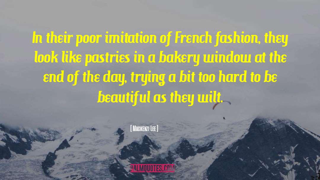 French Fashion quotes by Mackenzi Lee