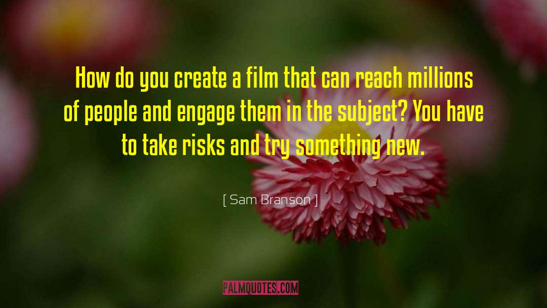 French Film quotes by Sam Branson