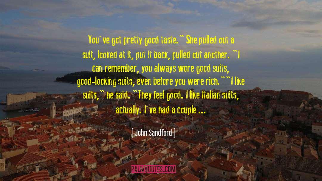 French Gardens quotes by John Sandford
