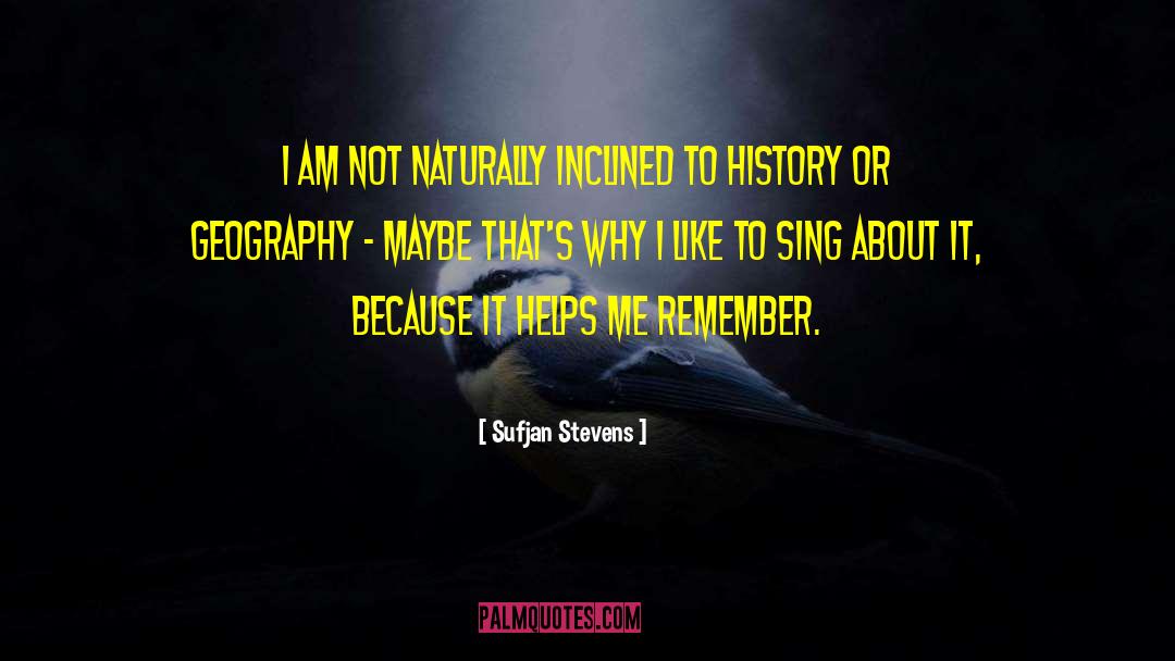 French History quotes by Sufjan Stevens