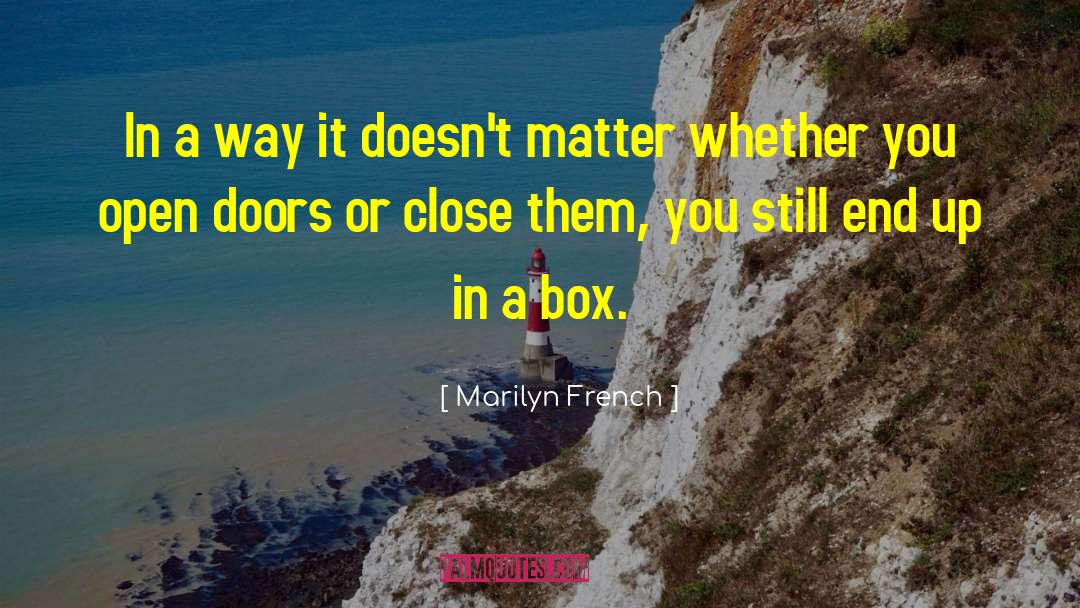 French History quotes by Marilyn French