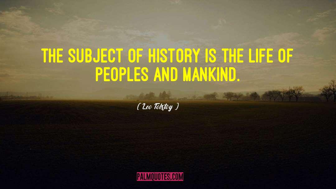 French History quotes by Leo Tolstoy