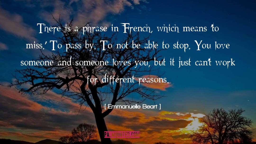 French Kisses quotes by Emmanuelle Beart
