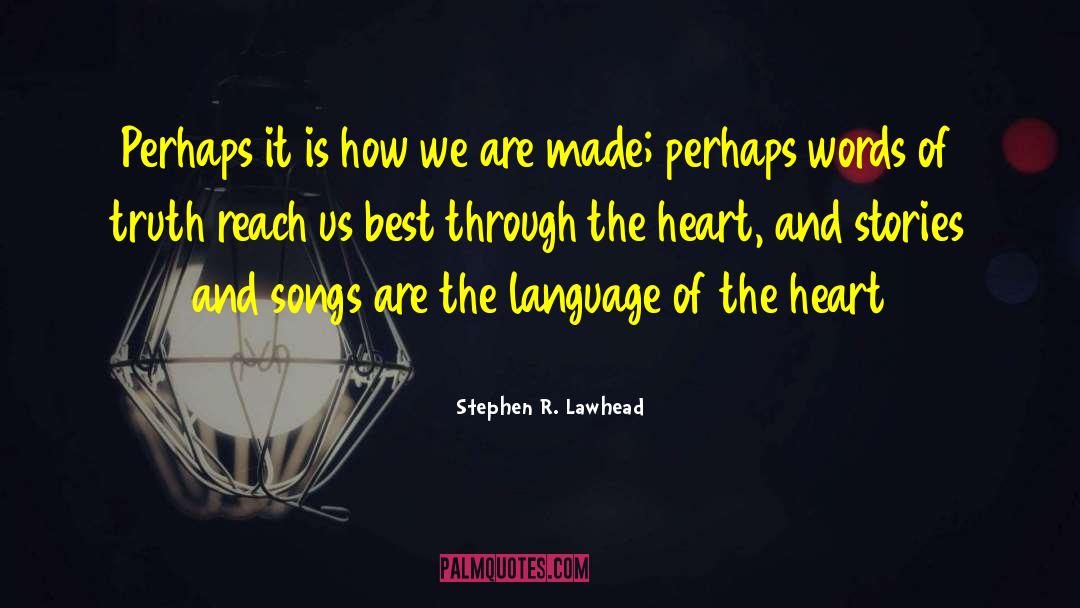 French Language quotes by Stephen R. Lawhead