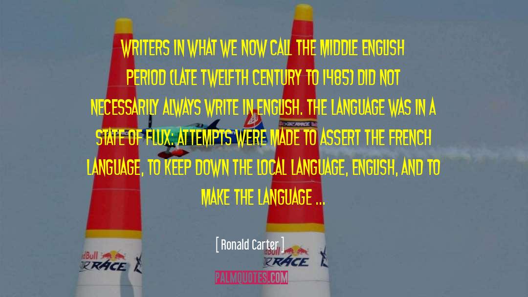 French Language quotes by Ronald Carter