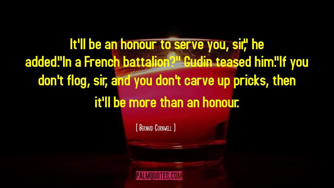 French Morocco quotes by Bernard Cornwell