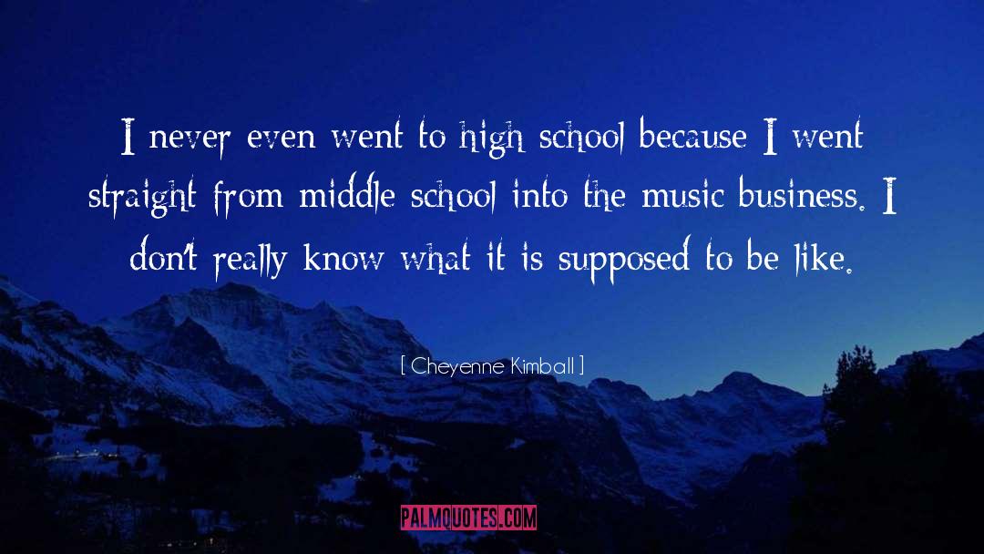 French Music quotes by Cheyenne Kimball