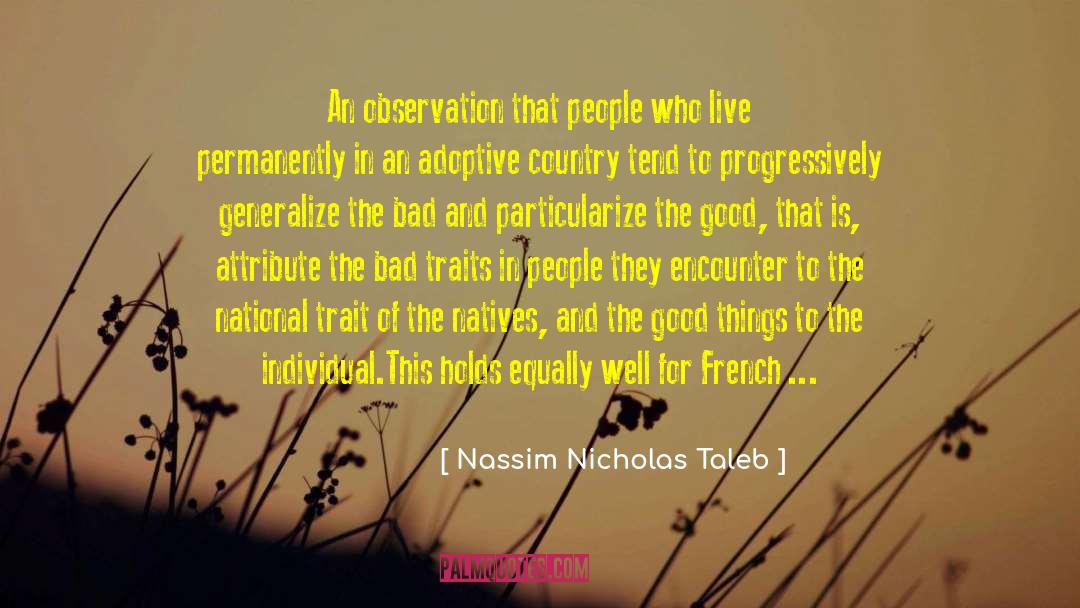 French People quotes by Nassim Nicholas Taleb