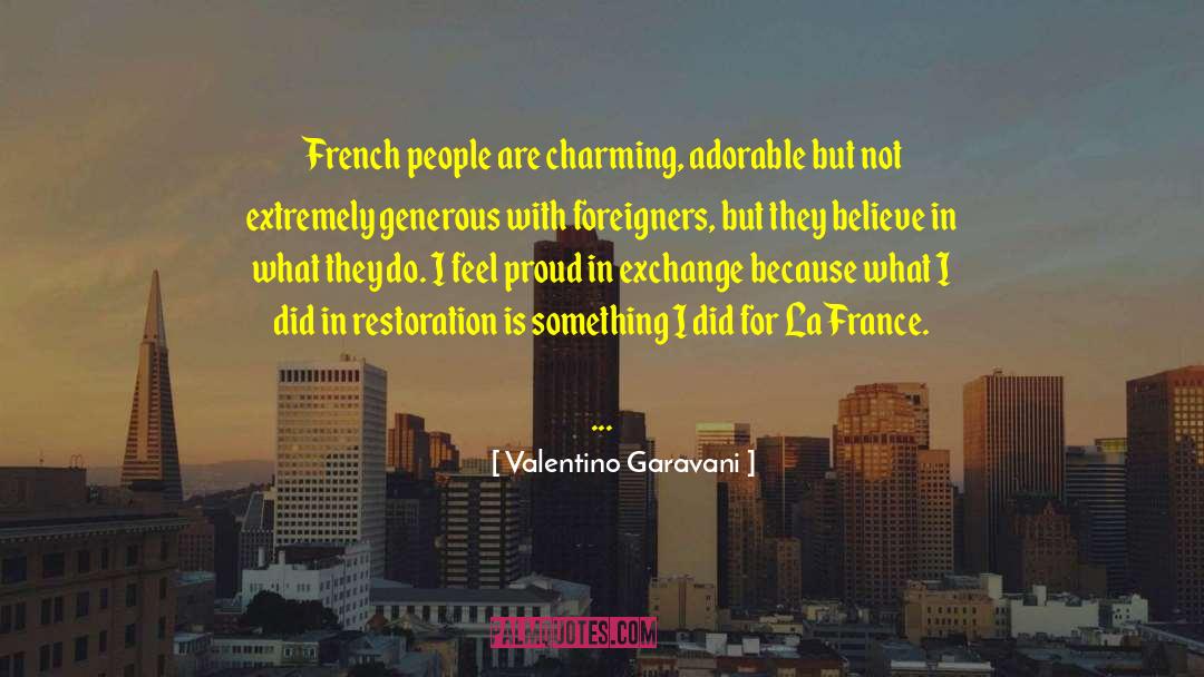 French People quotes by Valentino Garavani
