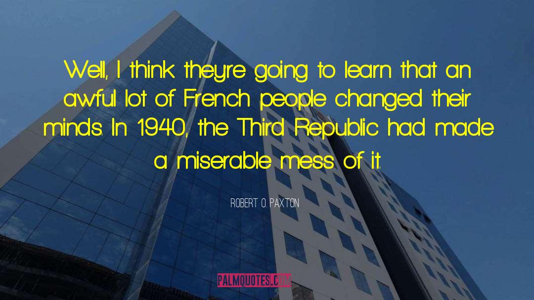 French People quotes by Robert O. Paxton