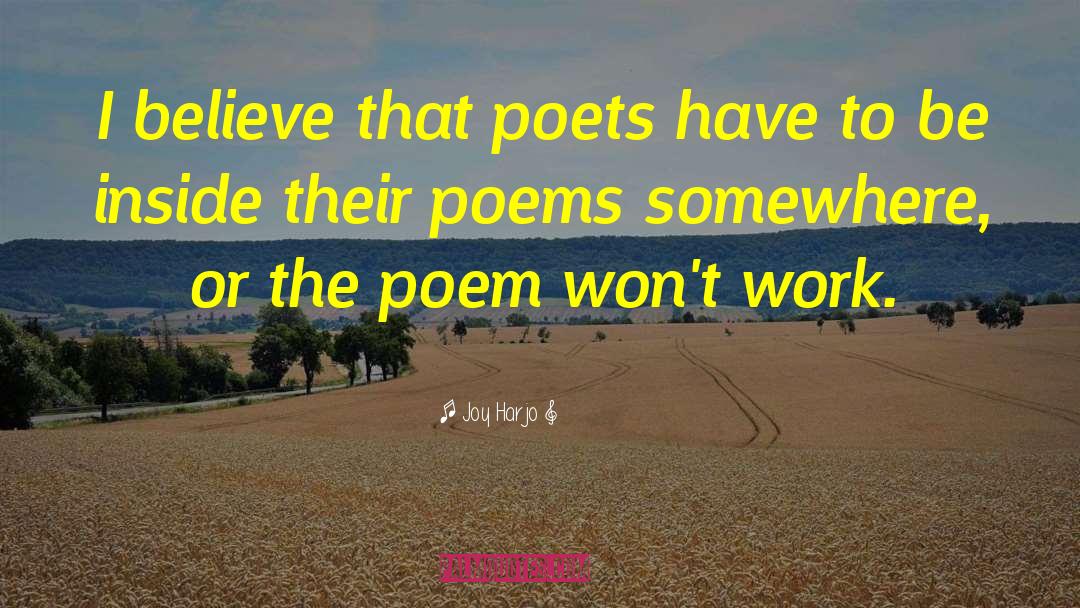 French Poet quotes by Joy Harjo