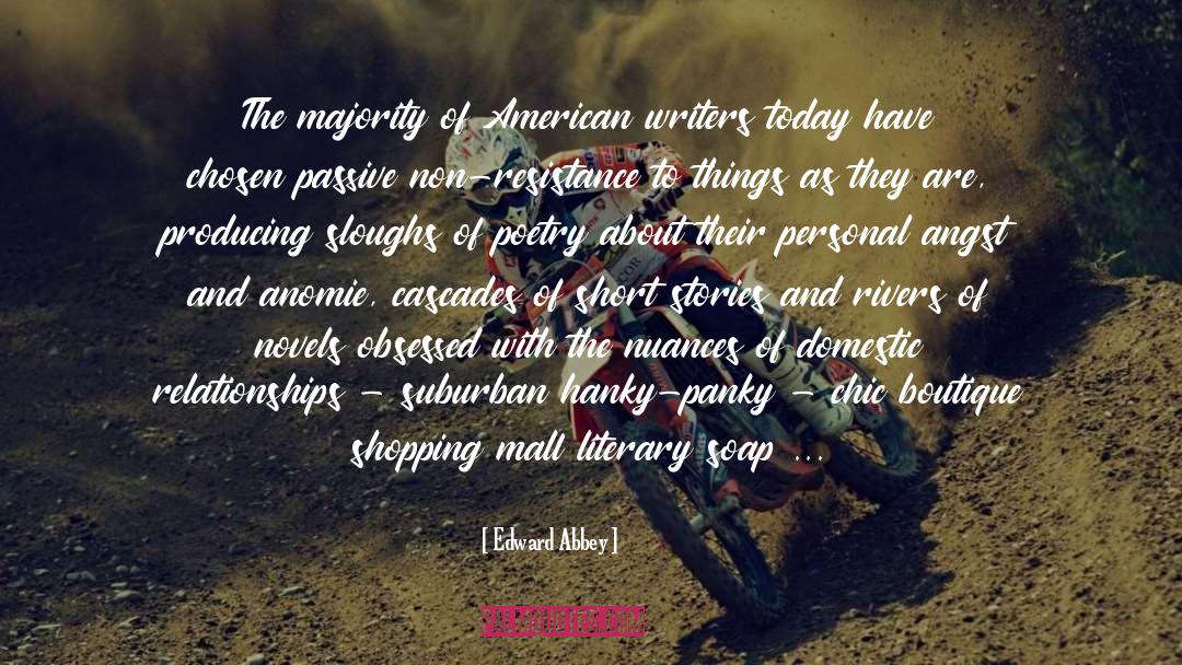 French Poetry quotes by Edward Abbey