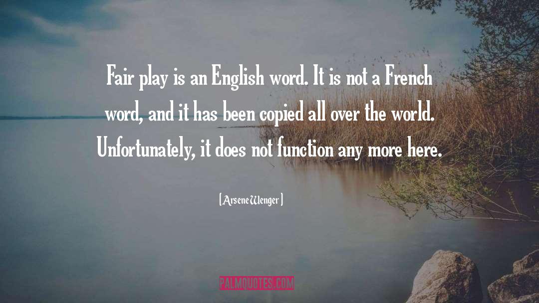 French quotes by Arsene Wenger