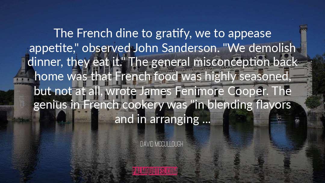 French quotes by David McCullough