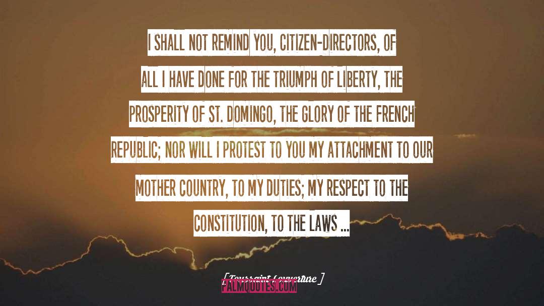French Republic quotes by Toussaint Louverture