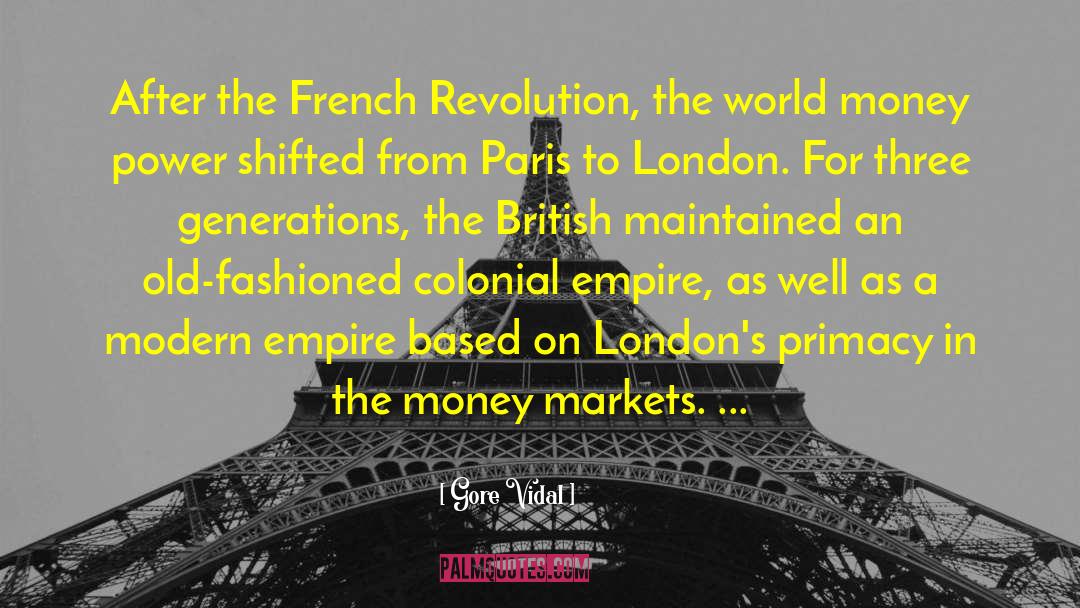 French Revoluntionary quotes by Gore Vidal