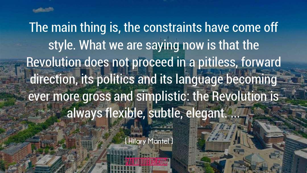 French Revolution quotes by Hilary Mantel