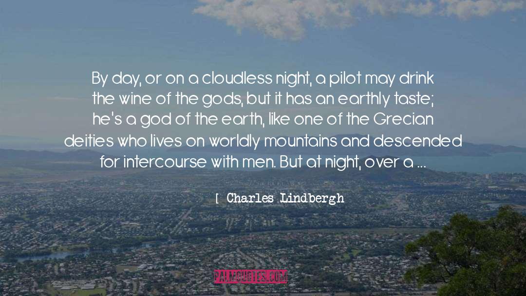 French Wine quotes by Charles Lindbergh