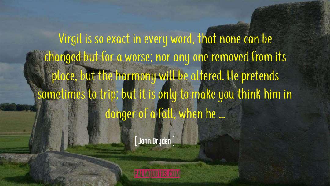 French Word quotes by John Dryden