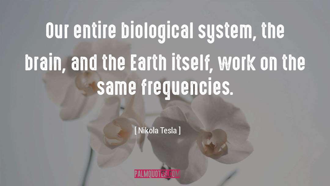 Frequencies quotes by Nikola Tesla