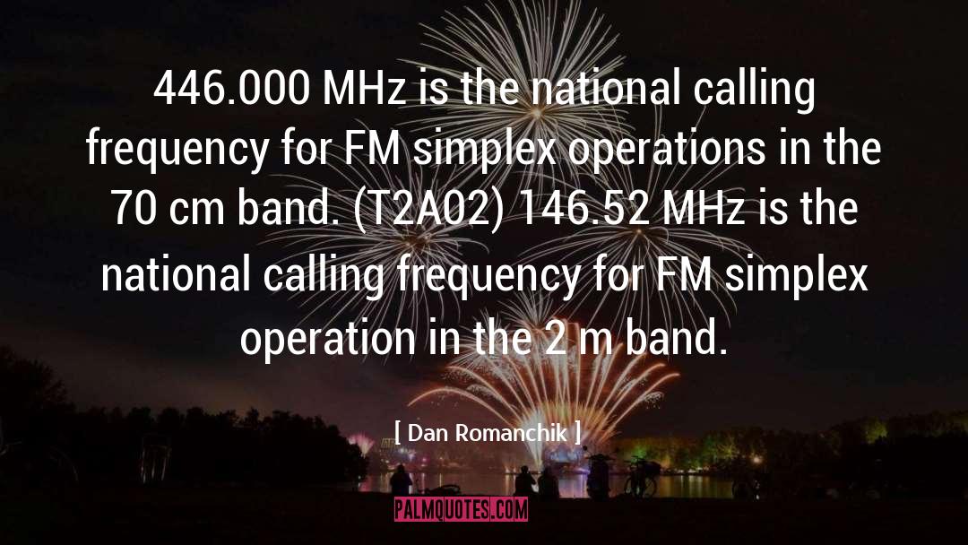 Frequency quotes by Dan Romanchik