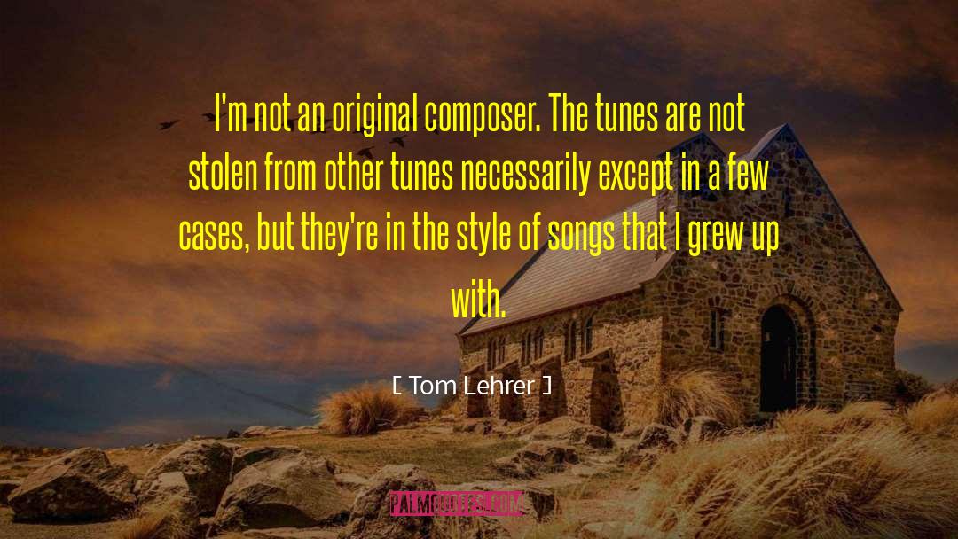 Frescobaldi Composer quotes by Tom Lehrer