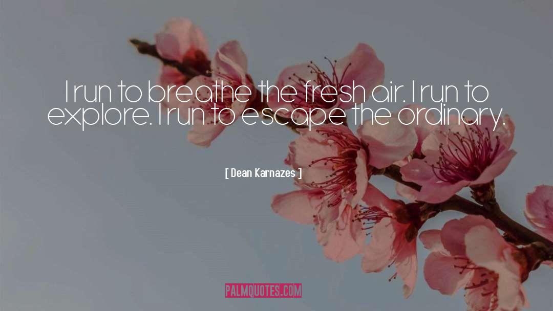 Fresh Air quotes by Dean Karnazes