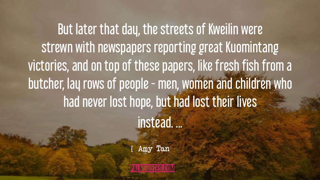 Fresh Fish quotes by Amy Tan