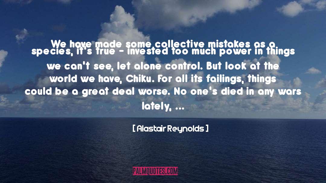 Fresh Fish quotes by Alastair Reynolds