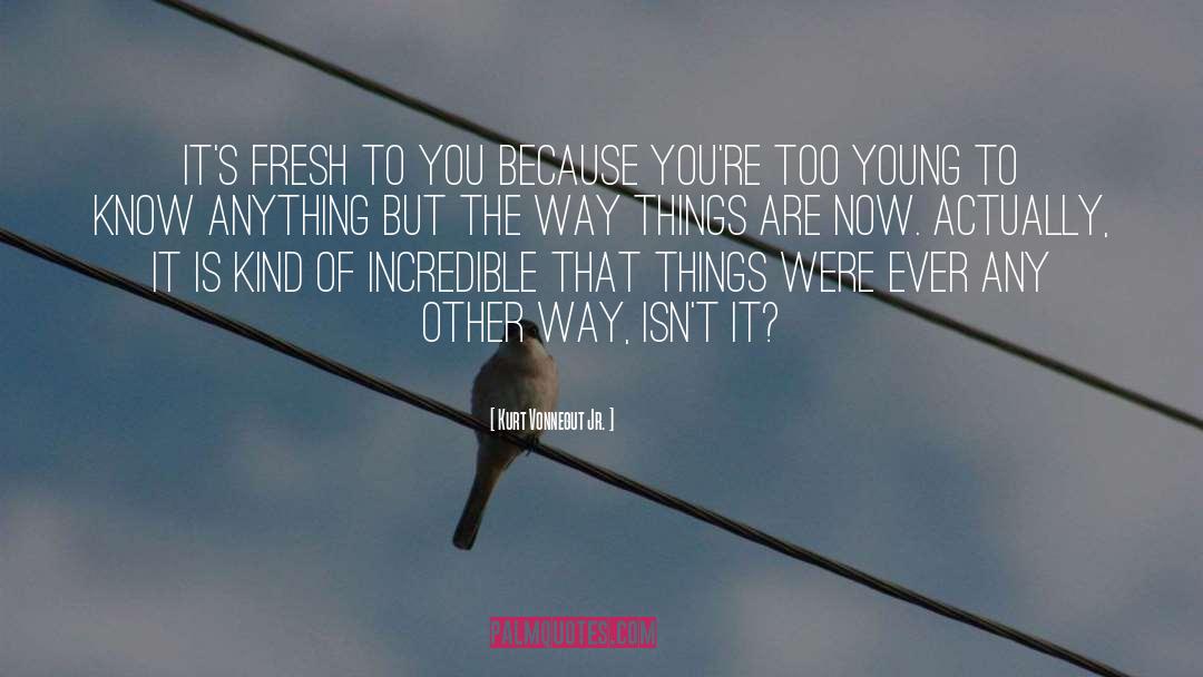 Fresh Ingredients quotes by Kurt Vonnegut Jr.